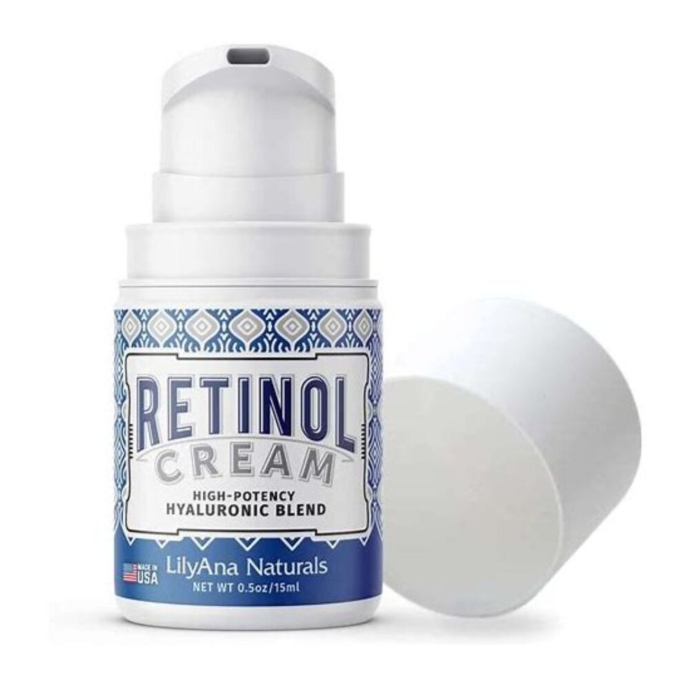 LilyAna Naturals Retinol Cream Anti Aging Moisturizer for Face Neck